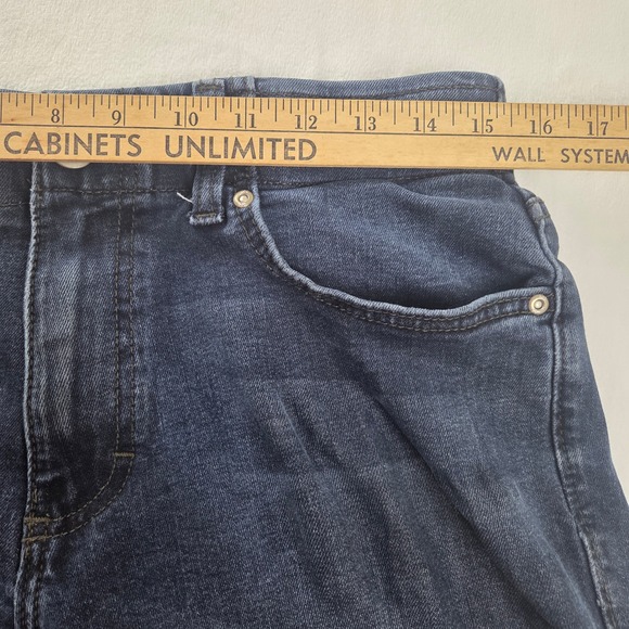 Lee Extreme Motion MVP Straight Fit Tapered Leg Jeans Mens 32x32 Blue 102018224 - Picture 4 of 8